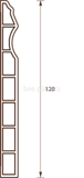 Плинтус  120