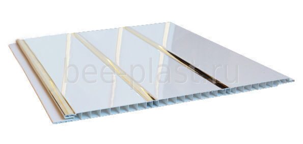 потолочные панели пвх Софит золото